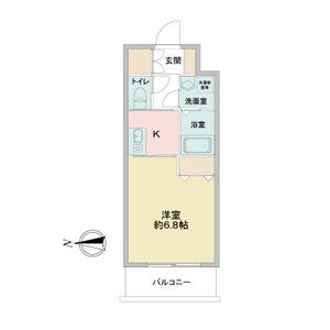 ラクラス高殿の物件間取画像