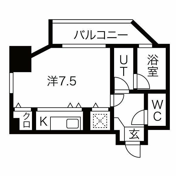 物件間取画像