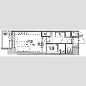 サムティ上新庄レジデンスの物件間取画像