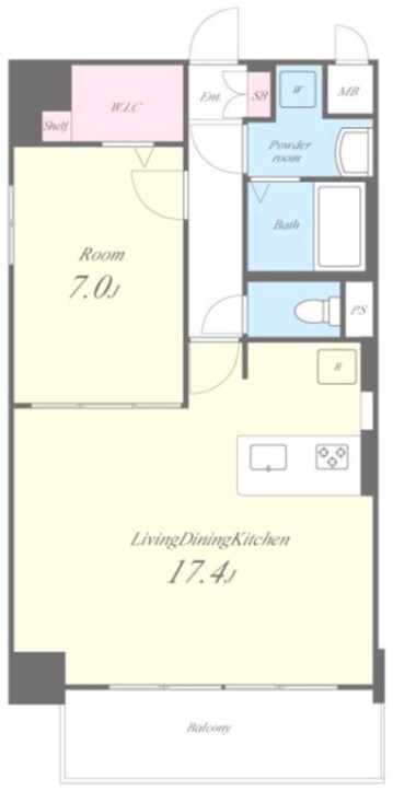 サンカトルの物件間取画像