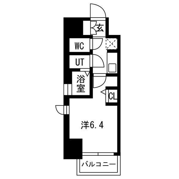 エステムコート新大阪XIIオルティの物件間取画像