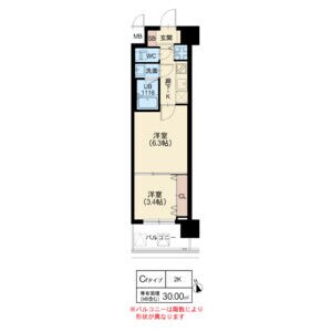 スプランディッドVIIIの物件間取画像