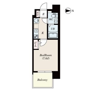 セレニテ三国プリエの物件間取画像