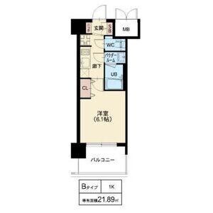 プレサンス神崎川ファインブレスの物件間取画像