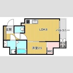 Krystal FimethⅡ番館の物件間取画像