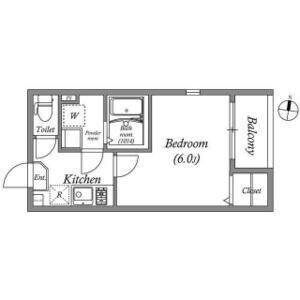 Emia千里丘の物件間取画像