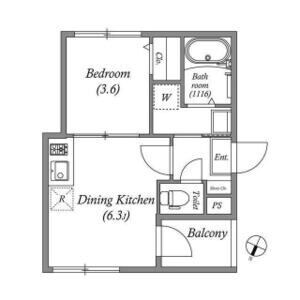 oeilletの物件間取画像