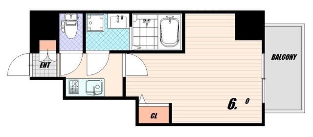 セオリー神戸ウエストゲートの物件間取画像