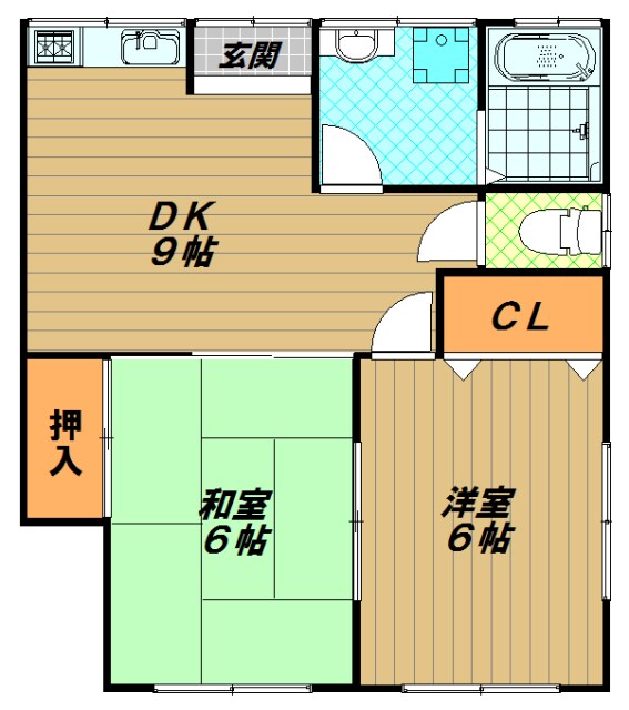 サニーヒルの物件間取画像