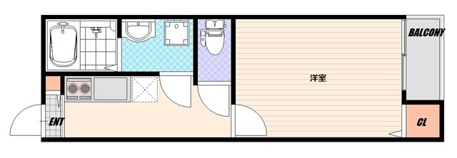 キャッスルコート須磨海浜公園の物件間取画像