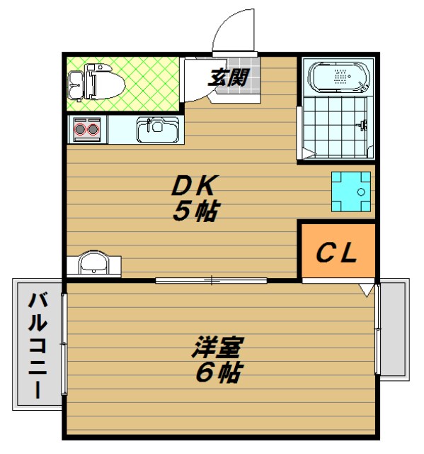 コンフォート須磨の物件間取画像