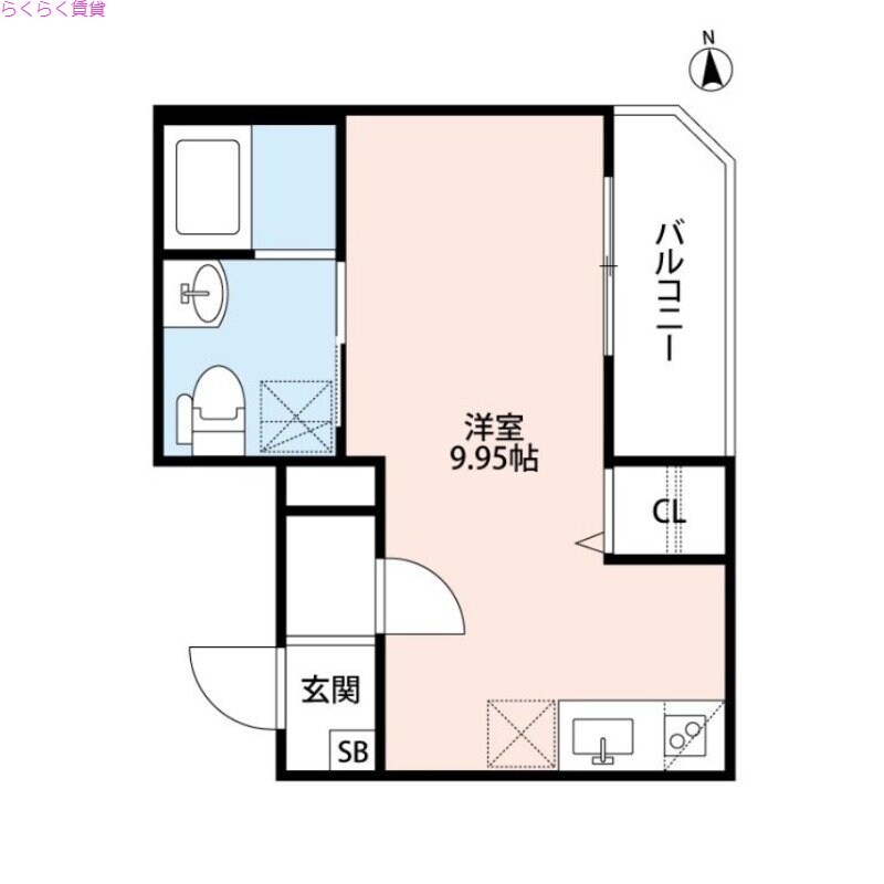 大正駅 徒歩5分 3階の物件間取画像