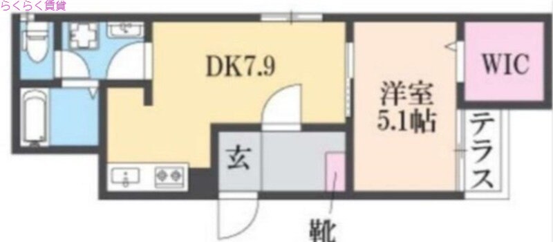 忍ケ丘駅 徒歩7分 1階の物件間取画像