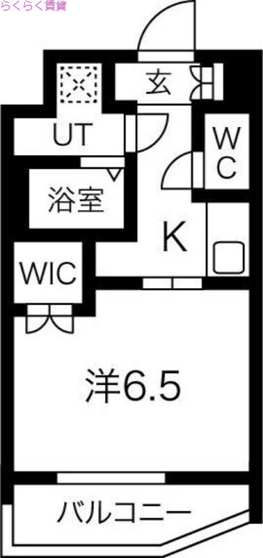 西長堀駅 徒歩8分 9階の物件間取画像
