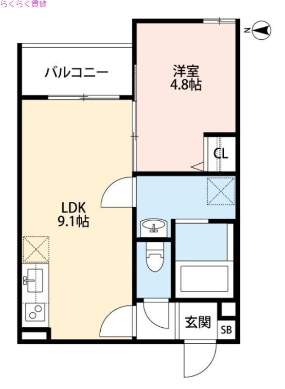 Limmon御厨の物件間取画像