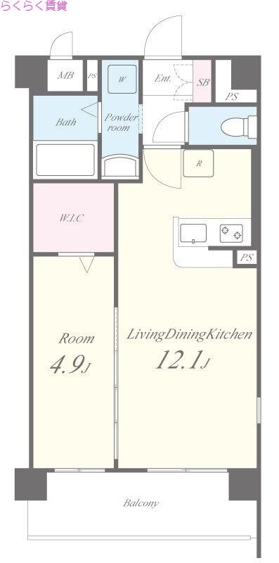淡路駅 徒歩10分 2階の物件間取画像