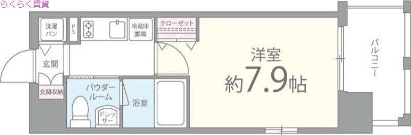 森ノ宮駅 徒歩7分 7階の物件間取画像