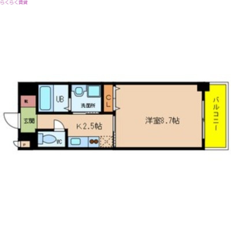 樟葉駅 徒歩5分 5階の物件間取画像