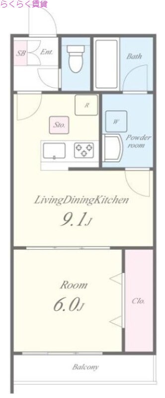 天満駅 徒歩5分 1階の物件間取画像