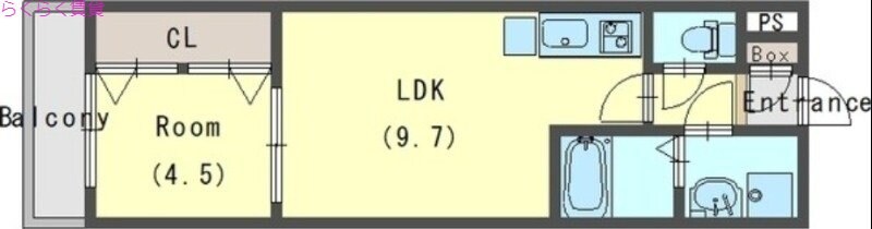 光善寺駅 徒歩5分 2階の物件間取画像
