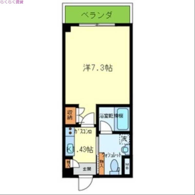 都島駅 徒歩7分 5階の物件間取画像