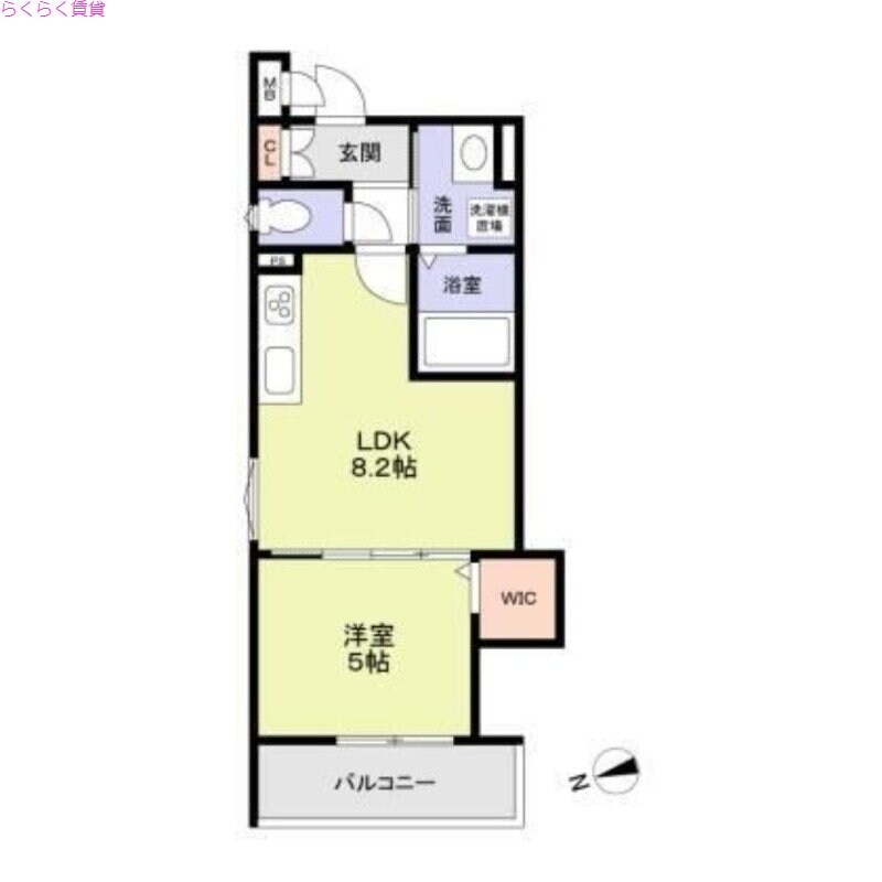 フォレストクリエオーレ宮前町弐番館の物件間取画像