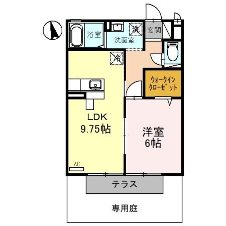 クレセント　IIの物件間取画像