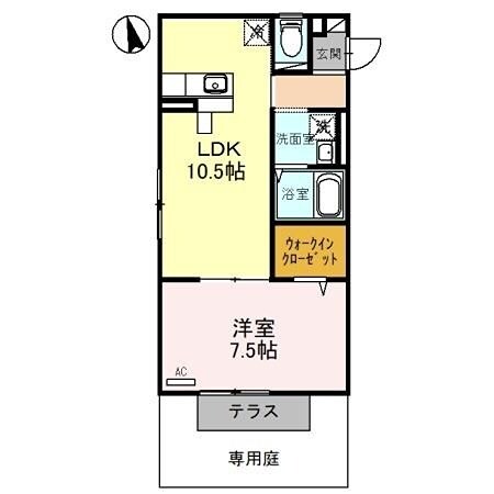 クレセント　IIの物件間取画像