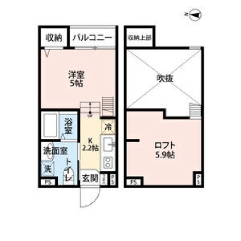 Aturust（アツルスト）の物件間取画像