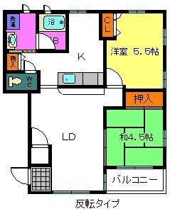 エン・フィールド大饗の物件間取画像