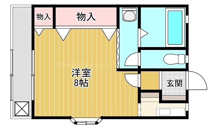 メゾンミノールの物件間取画像