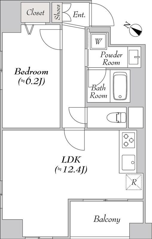 エスモア森下の物件間取画像