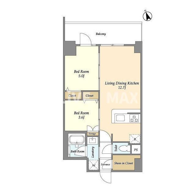 ドゥーエ南砂町の物件間取画像