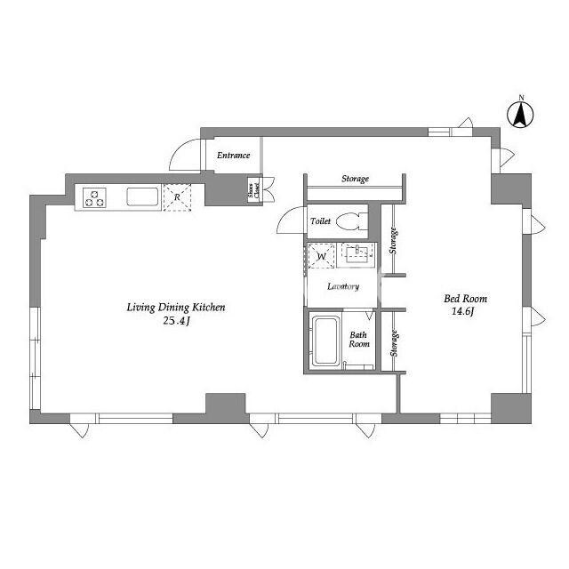 品川港南テラスの物件間取画像