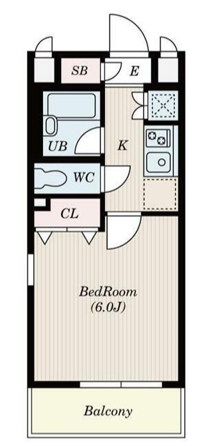 S-FORT潮見（旧メゾン潮見）の物件間取画像