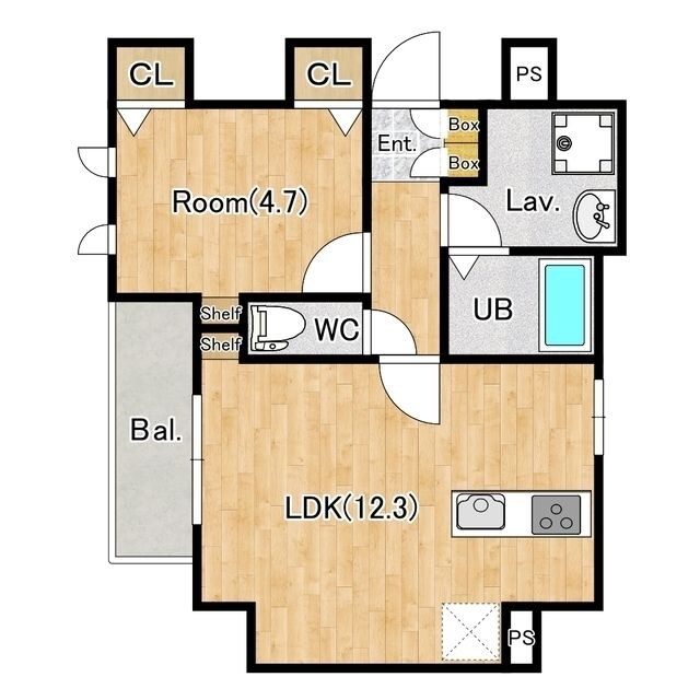 ジーグランデ森下の物件間取画像