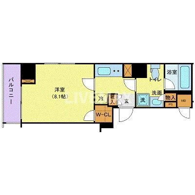 ALTERNA銀座の物件間取画像