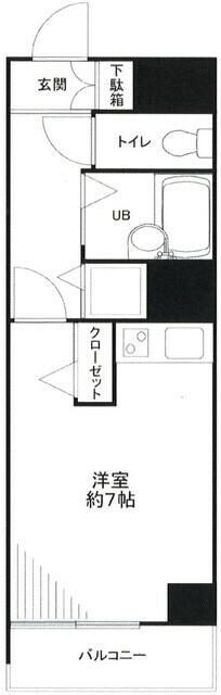 水天宮前駅 徒歩4分 14階の物件間取画像