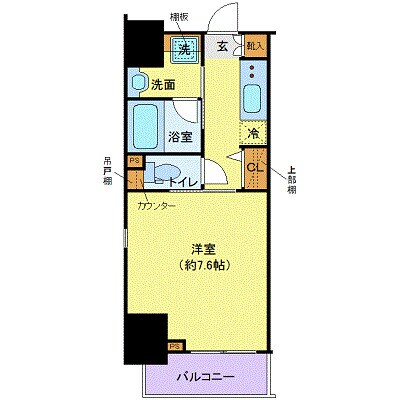 クレイシア門前仲町の物件間取画像