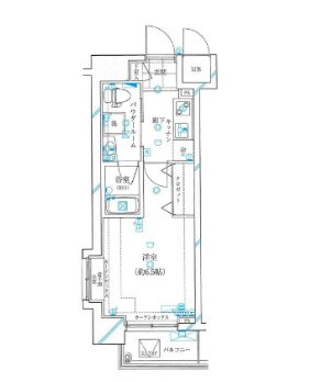 ガリシア浜松町の物件間取画像