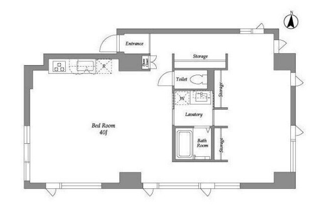 品川港南テラスの物件間取画像