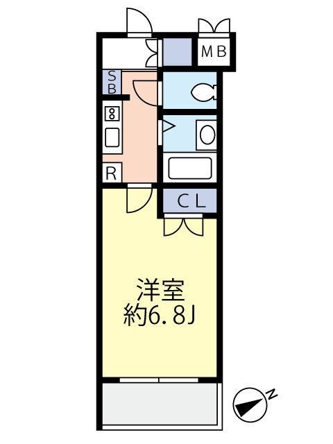 ステージファースト高輪の物件間取画像