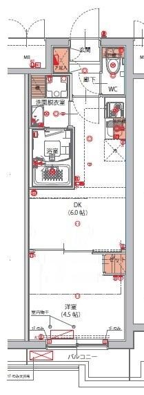 ハーモニーレジデンス東京南砂パークサイドの物件間取画像