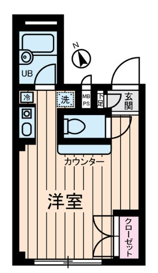 物件間取画像