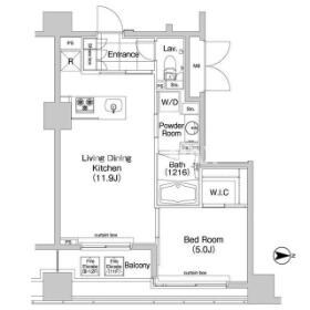 コンフォリア新川の物件間取画像