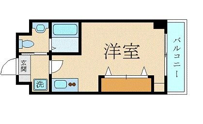 スカイコート両国壱番館の物件間取画像