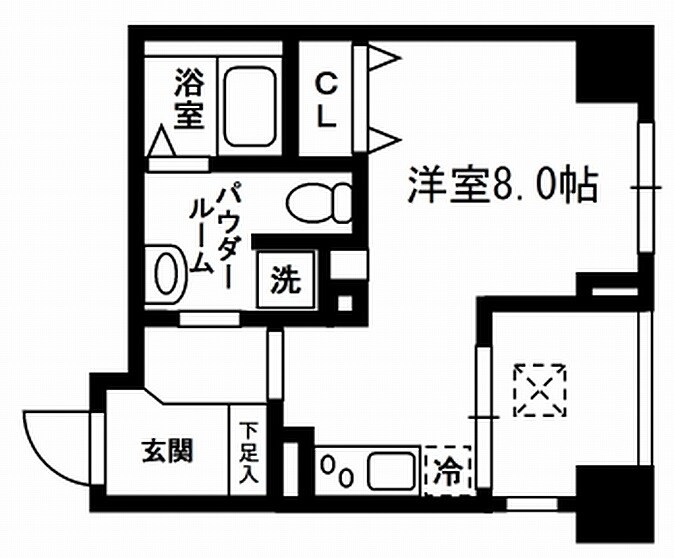 レジディア東日本橋の物件間取画像