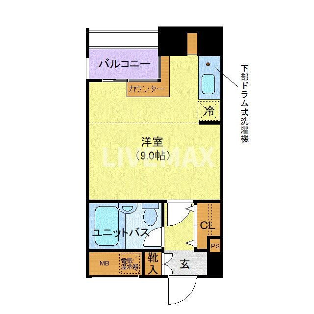 メゾン・ド・ヴィレ東神田の物件間取画像