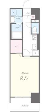 ライツ福助の物件間取画像