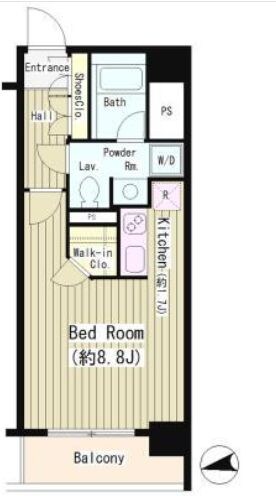 ＣＩＴＹ　ＣＵＲＲＥＮＴ大手町の物件間取画像